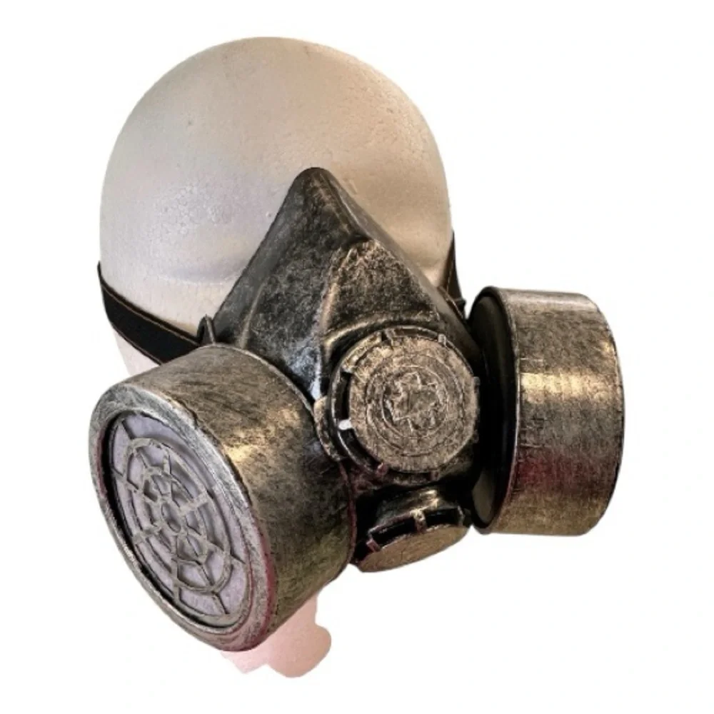 Steampunk Mask - Silver & Black. Halloween mask